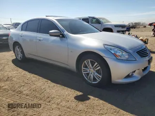 2015 Infiniti Q40 with VIN JN1CV6AR3FM523869, listed as a Copart auction lot 69532724 with 0 mi miles and Salvage Title. Bid and sale history available at carsss.com. Image 4.