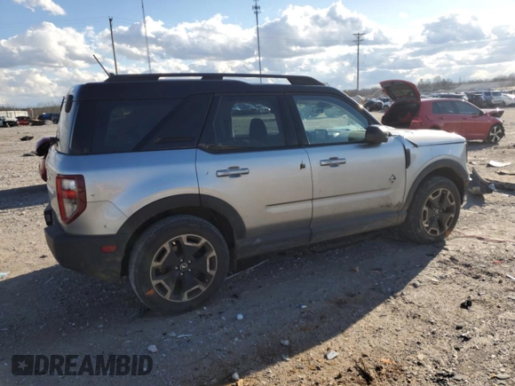 2021 Ford Bronco Sport Outer Banks with VIN 3FMCR9C68MRB13977, listed as a Copart auction lot 42920525 with 63,083 mi miles and Salvage title. Bid and sale history available at DreamBid. Image 3.