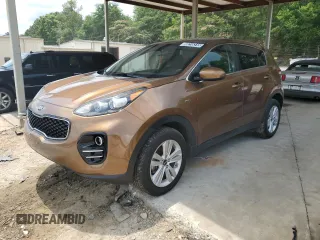 2018 Kia Sportage LX z VIN KNDPMCAC9J7440062, wystawiony jako Copart lot #59215315 z przebiegiem 103 531 mil mil oraz Czysty tytuł • Clean title. Historia ofert i sprzedaży dostępna na DreamBid. Obrazek 1.