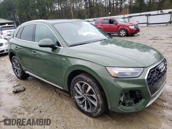 2022 Audi Q5 S line Premium Plus with VIN WA1EAAFY4N2010381, listed as a Copart auction lot 69997612 with 0 mi miles. Bid and sale history available at carsss.com. Image 4.