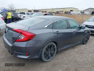 2019 Honda Civic Sedan Sport with VIN 2HGFC2F83KH515794, listed as a IAAI auction lot 41967452 with 38,515 mi miles. Bid and sale history available at carsss.com. Image 4.