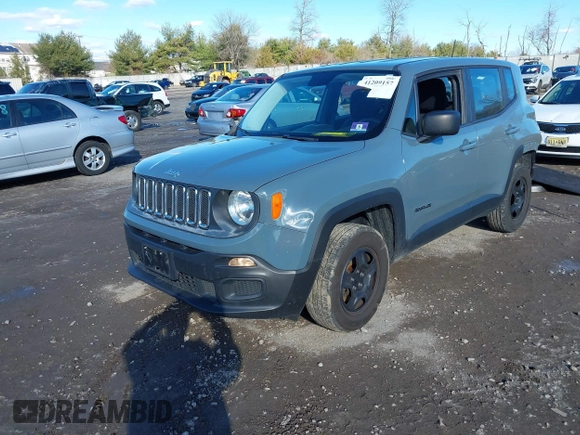 2017 Jeep Renegade Sport z VIN ZACCJBABXHPE92290, wystawiony jako IAAI lot #41209157 z przebiegiem 86 553 mil mil oraz . Historia ofert i sprzedaży dostępna na DreamBid. Obrazek 19.