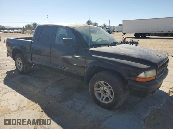 2003 Dodge Dakota Sport with VIN 1D7HL38N03S172331, listed as a Copart auction lot 78851764 with 162,521 mi miles and Clean Title. Bid and sale history available at carsss.com. Image 4.