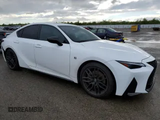 2024 Lexus IS with VIN JTHGZ1B25R5074554, listed as a Copart auction lot 49665205 with 6,978 mi miles and Salvage Title. Bid and sale history available at carsss.com. Image 4.