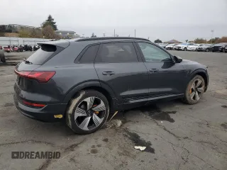 2022 Audi e-tron Premium Plus with VIN WA1LABGEXNB032371, listed as a Copart auction lot 81753974 with Not provided miles and Salvage title. Bid and sale history available at DreamBid. Image 3.