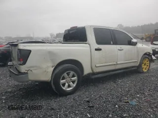 2008 Nissan Titan SE with VIN 1N6BA07D58N348807, listed as a Copart auction lot 50102605 with Not Provided miles and Clean Title. Bid and sale history available at carsss.com. Image 3.
