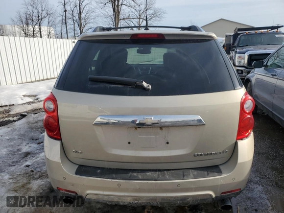 2010 Chevrolet Equinox LTZ with VIN 2CNFLGEY3A6220584, listed as a Copart auction lot 49052525 with 121,427 mi miles and Salvage Title. Bid and sale history available at DreamBid. Image 6.