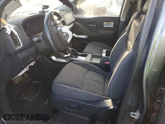 2022 Nissan Frontier SV with VIN 1N6ED1FK0NN680417, listed as a Copart auction lot 82846834 with 0 mi miles and Non Repairable. Bid and sale history available at carsss.com. Image 7.