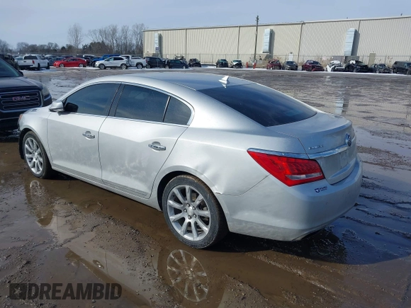 2014 Buick LaCrosse Leather with VIN 1G4GB5G35EF187094, listed as a IAAI auction lot 41663337 with 135,179 mi miles. Bid and sale history available at carsss.com. Image 3.