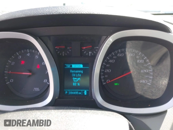 2017 Chevrolet Equinox LT with VIN 2GNFLFEK3H6326576, listed as a IAAI auction lot 42141043 with 94,495 mi miles. Bid and sale history available at carsss.com. Image 7.