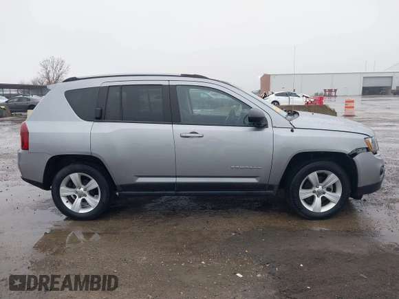 2017 Jeep Compass Sport with VIN 1C4NJCBA7HD124023, listed as a IAAI auction lot 41436187 with Not Provided miles and . Bid and sale history available at carsss.com. Image 13.
