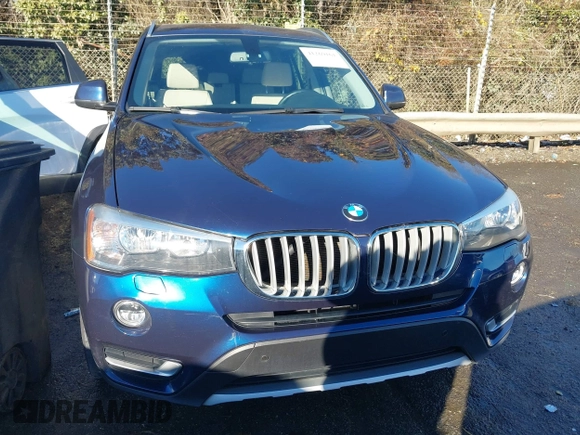 2016 BMW X3 sDrive28i with VIN 5UXWZ7C56G0T43212, listed as a IAAI auction lot 41269161 with 92,145 mi miles and . Bid and sale history available at DreamBid. Image 13.