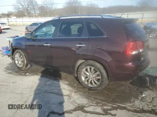 2012 Kia Sorento SX with VIN 5XYKW4A26CG229179, listed as a Copart auction lot 46471675 with 191,901 mi miles and Salvage Title. Bid and sale history available at carsss.com. Image 2.