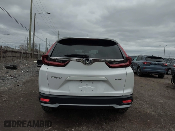 2020 Honda CR-V EX-L with VIN 2HKRW2H89LH650688, listed as a IAAI auction lot 41930824 with 46,726 mi miles. Bid and sale history available at carsss.com. Image 16.