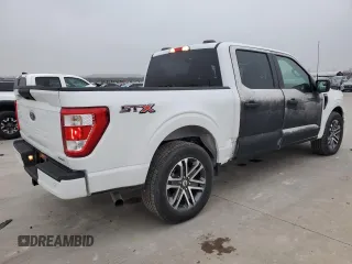 2021 Ford F-150 XL z VIN 1FTEW1CP0MFC94084, wystawiony jako Copart lot #43989965 z przebiegiem 3 151 mil mil oraz Szkoda całkowita • Salvage title. Historia ofert i sprzedaży dostępna na DreamBid. Obrazek 3.