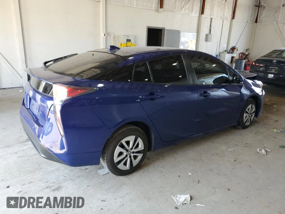 2017 Toyota Prius Two with VIN JTDKARFU5H3048009, listed as a Copart auction lot 59127355 with Not provided miles and Salvage title. Bid and sale history available at DreamBid. Image 3.