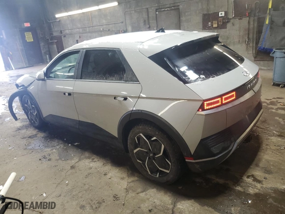 2022 Hyundai IONIQ 5 SE with VIN KM8KM4AE8NU080478, listed as a Copart auction lot 85746044 with 46,818 mi miles and Salvage Title. Bid and sale history available at carsss.com. Image 2.