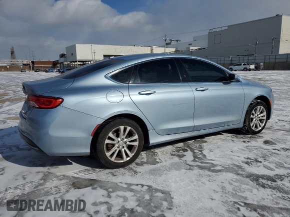 2015 Chrysler 200 Limited with VIN 1C3CCCABXFN714756, listed as a Copart auction lot 89199175 with 173,837 mi miles and Salvage Title. Bid and sale history available at DreamBid. Image 3.