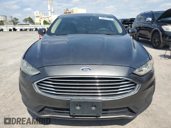 2020 Ford Fusion SE with VIN 3FA6P0HD5LR125762, listed as a Copart auction lot 58671795 with 179,508 mi miles and Clean title. Bid and sale history available at DreamBid. Image 5.