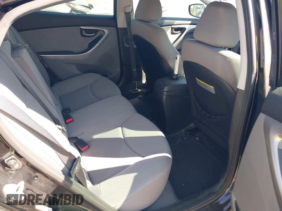 2013 Hyundai Elantra Limited with VIN KMHDH4AE9DU664514, listed as a IAAI auction lot 42031666 with 90,517 mi miles and . Bid and sale history available at DreamBid. Image 8.