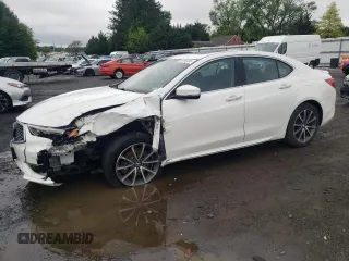 2018 Acura TLX Technology с VIN 19UUB3F57JA002406, выставлен на аукционе Copart как лот 56193705 с пробегом 63 879 миль миль и Списание • Salvage title. История ставок и продаж доступна на DreamBid. Изображение 1.