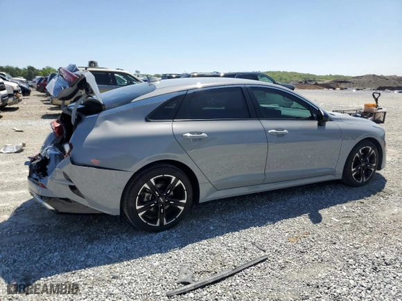 2022 Kia K5 GT-Line with VIN 5XXG64J29NG152885, listed as a Copart auction lot 52148925 with 15,795 mi miles and Salvage Title. Bid and sale history available at carsss.com. Image 3.