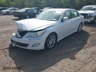 2013 Hyundai Genesis 3.8L with VIN KMHGC4DD2DU233477, listed as a IAAI auction lot 41954347 with 143,879 mi miles. Bid and sale history available at carsss.com. Image 17.