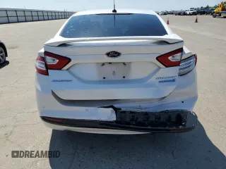 2016 Ford Fusion Titanium Hybrid with VIN 3FA6P0RU9GR145680, listed as a Copart auction lot 52532925 with 238,019 mi miles and Salvage title. Bid and sale history available at DreamBid. Image 6.