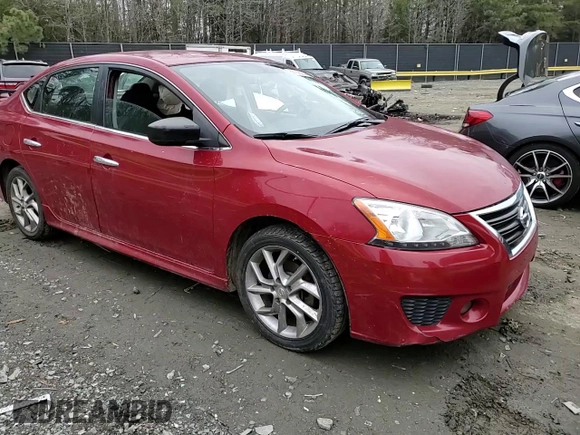 2013 Nissan Sentra SR with VIN 3N1AB7AP9DL761947, listed as a Copart auction lot 86168224 with 167,784 mi miles and Salvage Title. Bid and sale history available at DreamBid. Image 10.