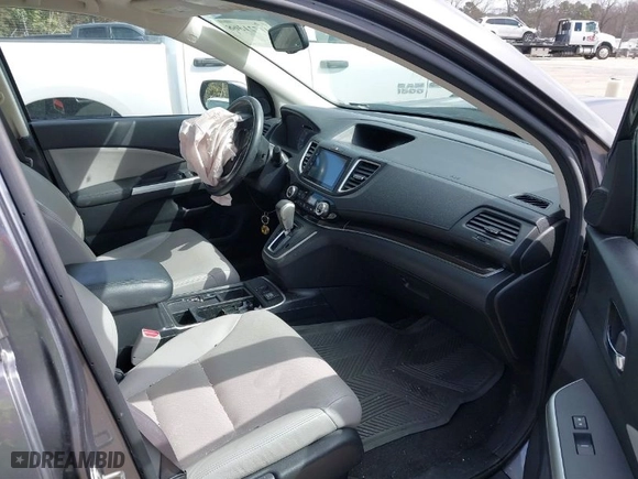 2016 Honda CR-V EX-L with VIN 2HKRM4H73GH642293, listed as a IAAI auction lot 41721368 with 78,495 mi miles. Bid and sale history available at carsss.com. Image 5.