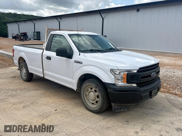 2018 Ford F-150 XL with VIN 1FTMF1C53JKF40347, listed as a Copart auction lot 63626035 with 207,222 mi miles and Clean title. Bid and sale history available at DreamBid. Image 1.