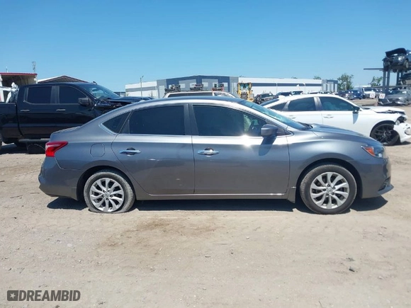 2019 Nissan Sentra S with VIN 3N1AB7AP2KY438694, listed as a IAAI auction lot 42002339 with 78,534 mi miles. Bid and sale history available at carsss.com. Image 13.
