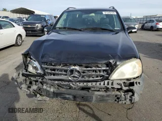 2003 Mercedes-Benz M-Class 3.7L with VIN 4JGAB57E33A451673, listed as a Copart auction lot 81540104 with 227,065 mi miles and Salvage Title. Bid and sale history available at carsss.com. Image 5.
