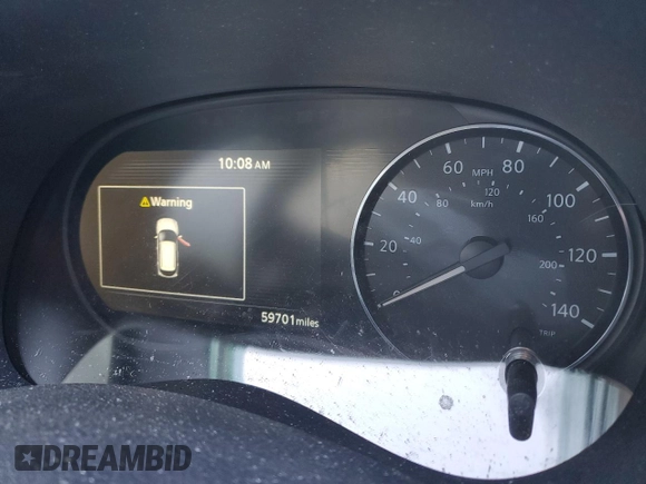 2021 Nissan Kicks SR with VIN 3N1CP5DV7ML499905, listed as a Copart auction lot 47287795 with 59,701 mi miles and Salvage Title. Bid and sale history available at carsss.com. Image 9.