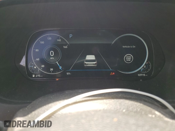 2022 Hyundai Palisade Calligraphy z VIN KM8R74HE0NU376803, wystawiony jako Copart lot #54317595 z przebiegiem 10 715 mil mil oraz Szkody całkowita. Historia ofert i sprzedaży dostępna na DreamBid. Obrazek 9.
