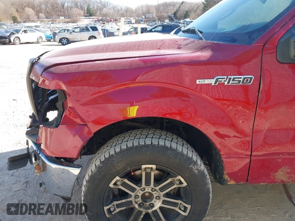 2014 Ford F-150 XL with VIN 1FTFW1EF7EFA32296, listed as a IAAI auction lot 41986227 with 206,050 mi miles. Bid and sale history available at carsss.com. Image 17.