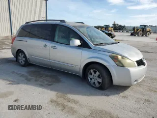 2004 Nissan Quest SE with VIN 5N1BV28U44N369591, listed as a Copart auction lot 86187734 with 250,755 mi miles and Salvage Title. Bid and sale history available at carsss.com. Image 4.