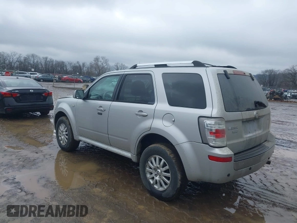 2009 Mercury Mariner Premier with VIN 4M2CU97719KJ15260, listed as a IAAI auction lot 41500367 with 104,063 mi miles. Bid and sale history available at carsss.com. Image 3.