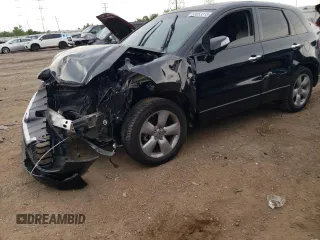 2007 Acura RDX Technology with VIN 5J8TB18557A013538, listed as a Copart auction lot 58653315 with Not provided miles and Salvage title. Bid and sale history available at DreamBid. Image 1.