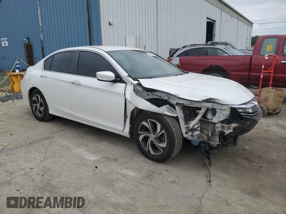 2016 Honda Accord LX with VIN 1HGCR2F32GA233951, listed as a Copart auction lot 58448354 with 125,322 mi miles and Salvage Title. Bid and sale history available at DreamBid. Image 4.