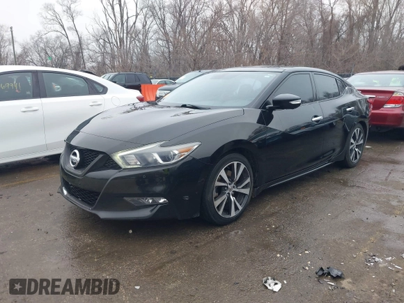 2017 Nissan Maxima SV with VIN 1N4AA6AP1HC429762, listed as a IAAI auction lot 41187139 with 170,437 mi miles and . Bid and sale history available at DreamBid. Image 2.