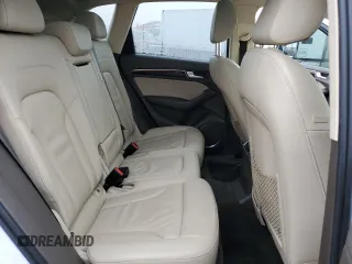 2014 Audi Q5 Premium Plus with VIN WA1LFAFPXEA082191, listed as a Copart auction lot 85557914 with 130,037 mi miles and Salvage Title. Bid and sale history available at carsss.com. Image 10.