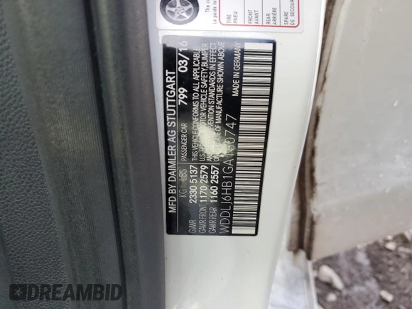 2016 Mercedes-Benz CLS 400 z VIN WDDLJ6HB1GA180747, wystawiony jako Copart lot #83200964 z przebiegiem 80 679 mil mil oraz Szkoda całkowita • Salvage title. Historia ofert i sprzedaży dostępna na DreamBid. Obrazek 15.