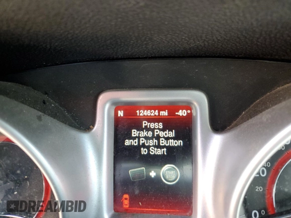 2014 Dodge Journey Limited with VIN 3C4PDDDG4ET202173, listed as a Copart auction lot 52020835 with 124,624 mi miles and Salvage Title. Bid and sale history available at carsss.com. Image 9.