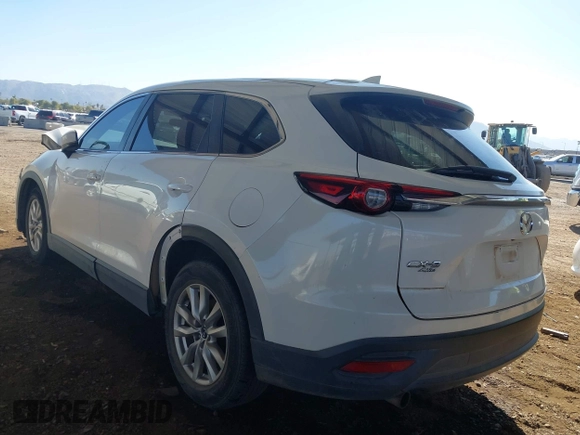 2016 Mazda CX-9 Sport with VIN JM3TCBBY0G0117159, listed as a IAAI auction lot 41302108 with 136,495 mi miles. Bid and sale history available at carsss.com. Image 3.
