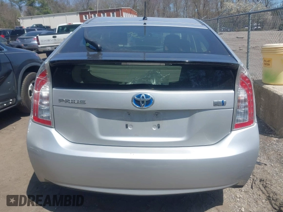 2012 Toyota Prius One with VIN JTDKN3DU2C5466786, listed as a IAAI auction lot 42090567 with 122,120 mi miles. Bid and sale history available at carsss.com. Image 16.
