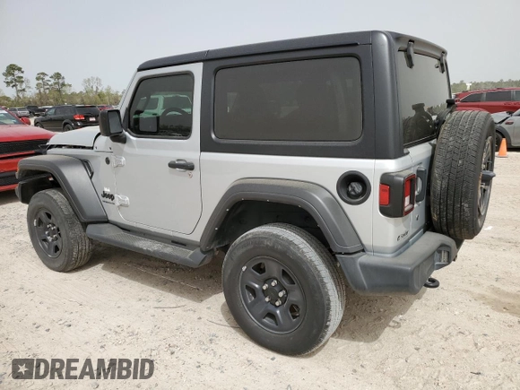 2022 Jeep Wrangler 80th Anniversary with VIN 1C4HJXAG8NW181325, listed as a Copart auction lot 49855655 with 27,763 mi miles and Salvage Title. Bid and sale history available at DreamBid. Image 2.