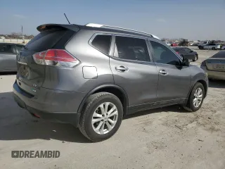 2014 Nissan Rogue SV with VIN 5N1AT2MT7EC795772, listed as a Copart auction lot 48266205 with 119,939 mi miles and Salvage Title. Bid and sale history available at carsss.com. Image 3.