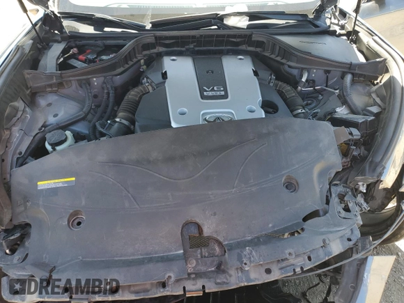 2017 Infiniti Q70 3.7 with VIN JN1BY1PR5HM210645, listed as a Copart auction lot 56575155 with 57,580 mi miles and Salvage title. Bid and sale history available at DreamBid. Image 11.