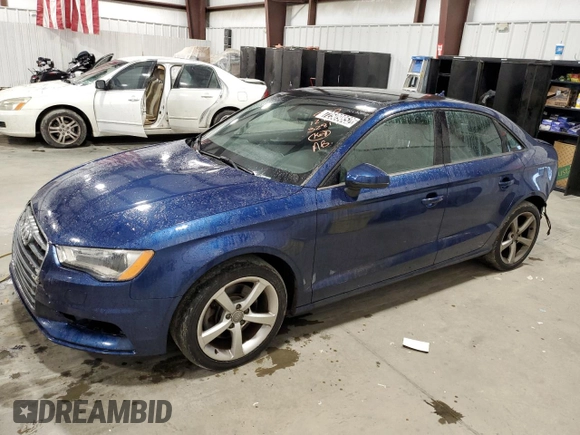 2016 Audi A3 1.8T Premium with VIN WAUA7GFF2G1037976, listed as a Copart auction lot 36941963 with 65,723 mi miles. Bid and sale history available at carsss.com. Image 1.